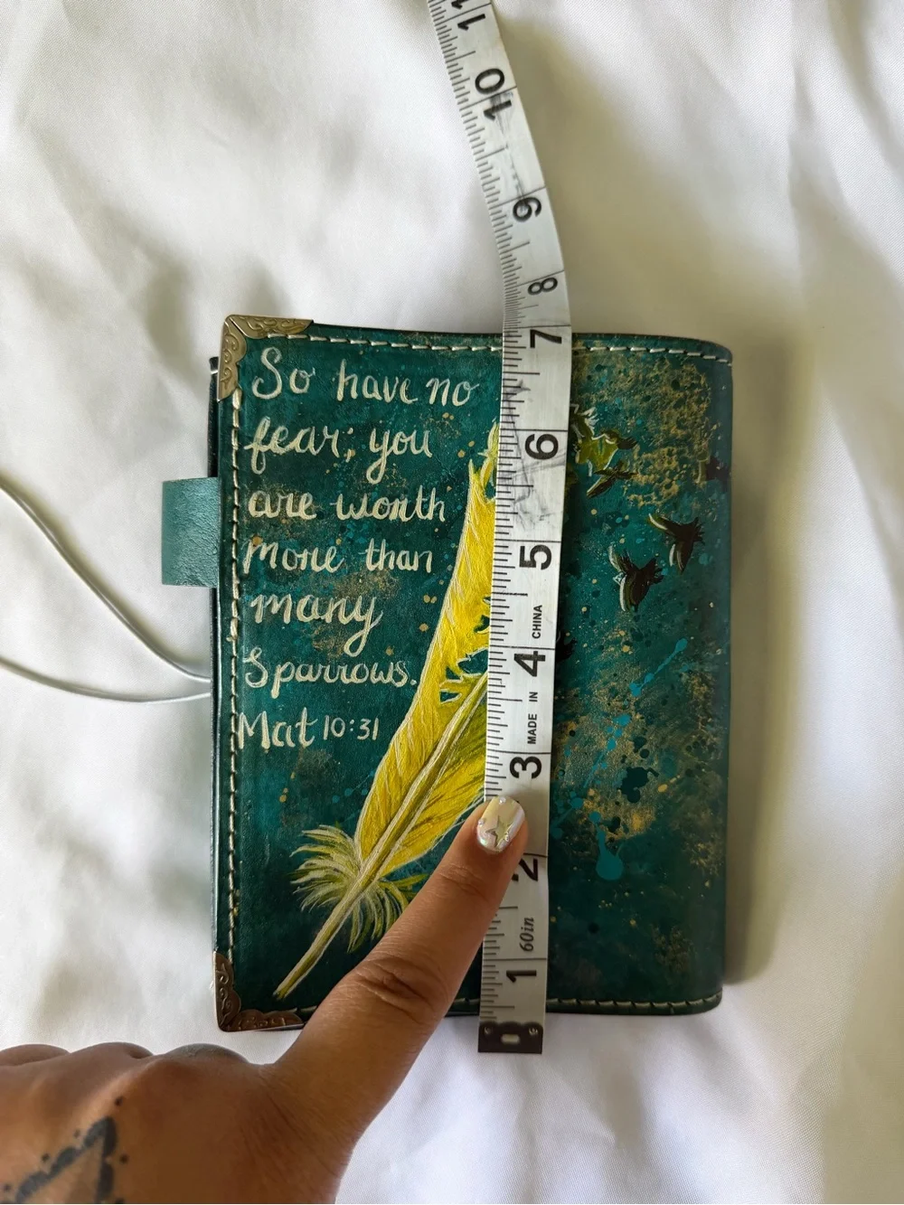 Unique one of a kind travelers notebook A6 or pocket size